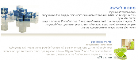 מתנות לאישה: נעלי בית מנקות אבק. מתוך אתר גאדג'ט שופ