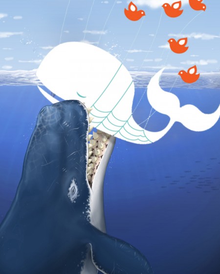 Fail Whale Eaten by Giant Whale, By aaronparecki - Aaron Parecki (cc-by)