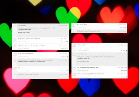 צ'ט של נדב נירנברג עם גנב האייפון. צילום: Lee Ann L. (cc-by-nc); עיבוד מחשב